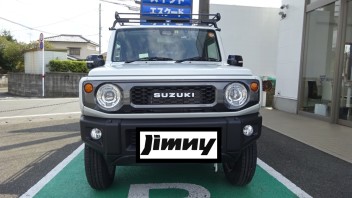 白ジムニー納車♪